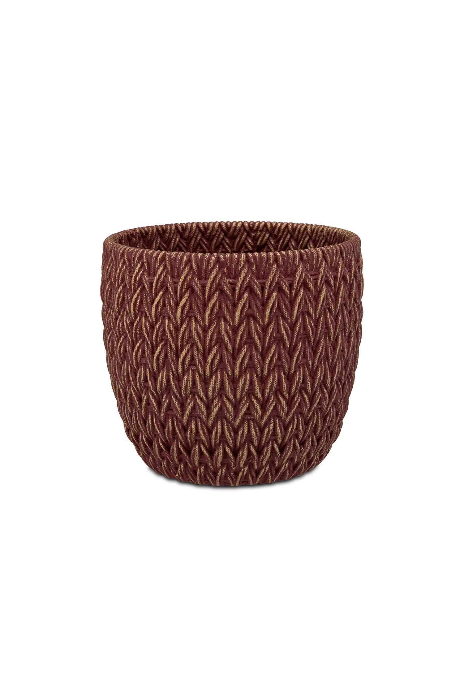Set da 2, Cachepot S, Doppiamaglia - Cemento, 13,5x13,5x12,5