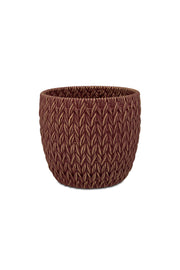 Set da 2, Cachepot S, Doppiamaglia - Cemento, 13,5x13,5x12,5