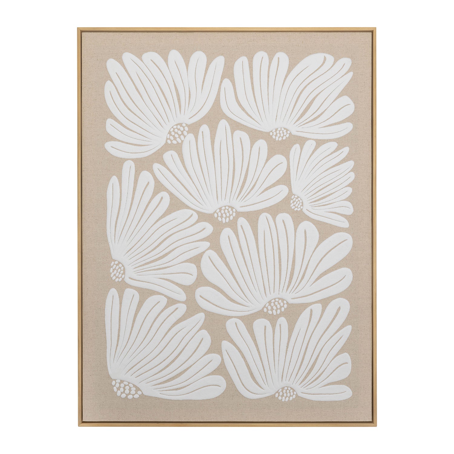 Quadro Primule, Biancofiore - Legno, 60x80x3,2 cm