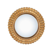 Set da 2, Specchio Tondo Petali, Reame - Resina, 20,20x2x20,2 cm
