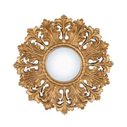Set da 2, Specchio Tondo Acanto, Reame - Resina, 19,70x1,70x19,70