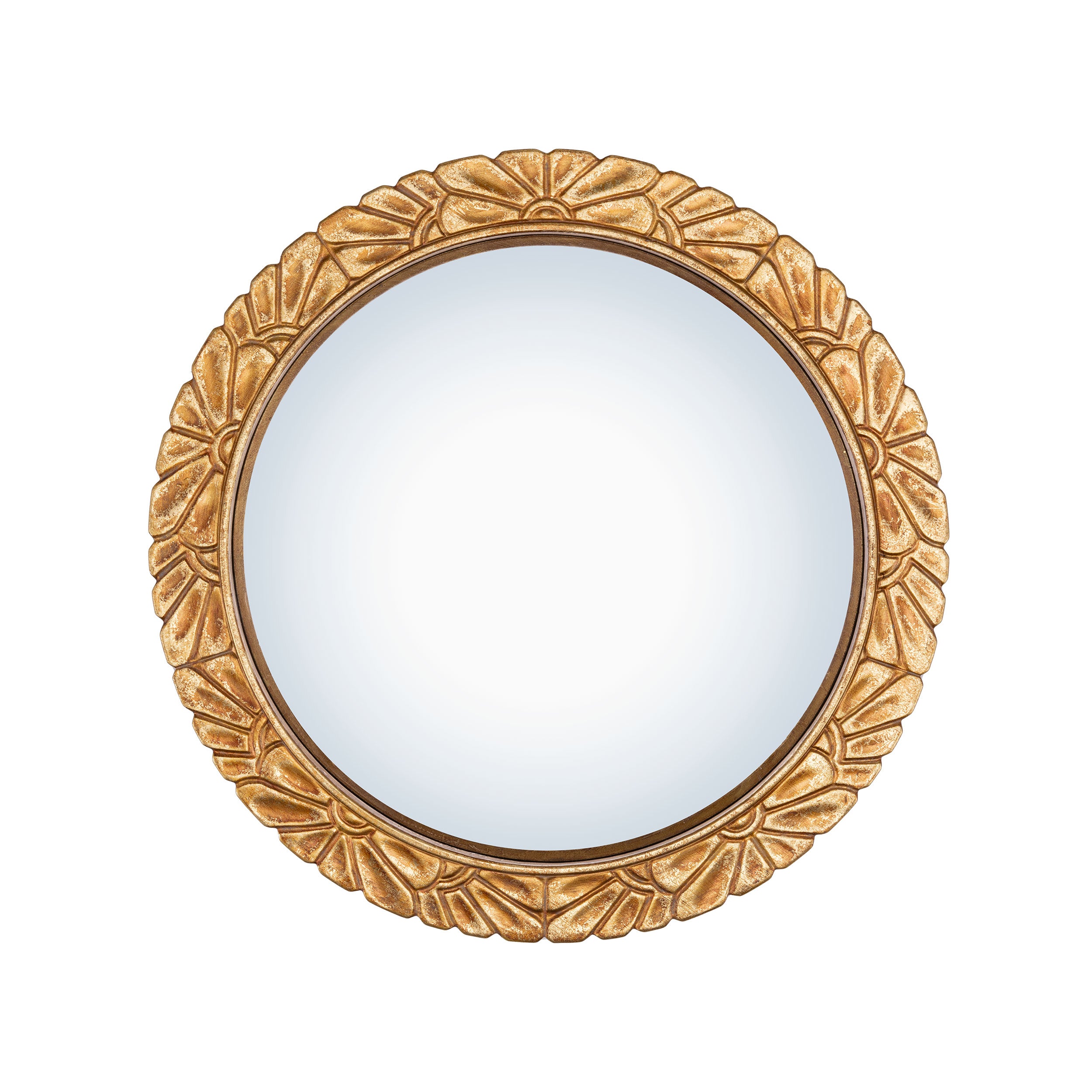 Specchio Tondo Margherita M, Reame - Resina, 31,00x2,30x31,00