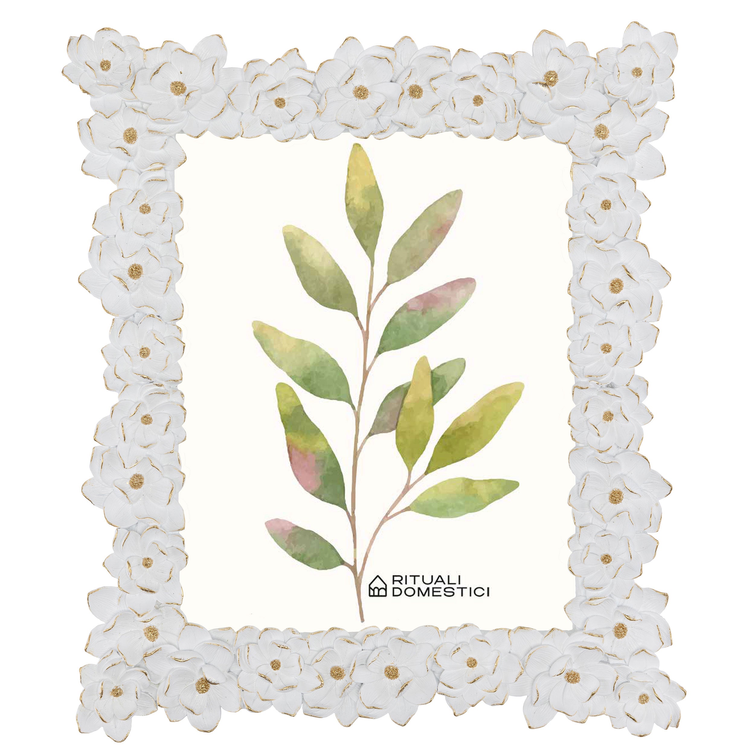 Portafoto Magnolia, Guardandoti - Resina, 29x3x35h cm