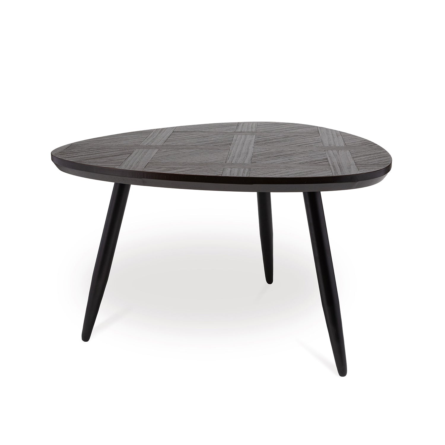 Tavolino Basso, Trigono - Legno, 56x56x34