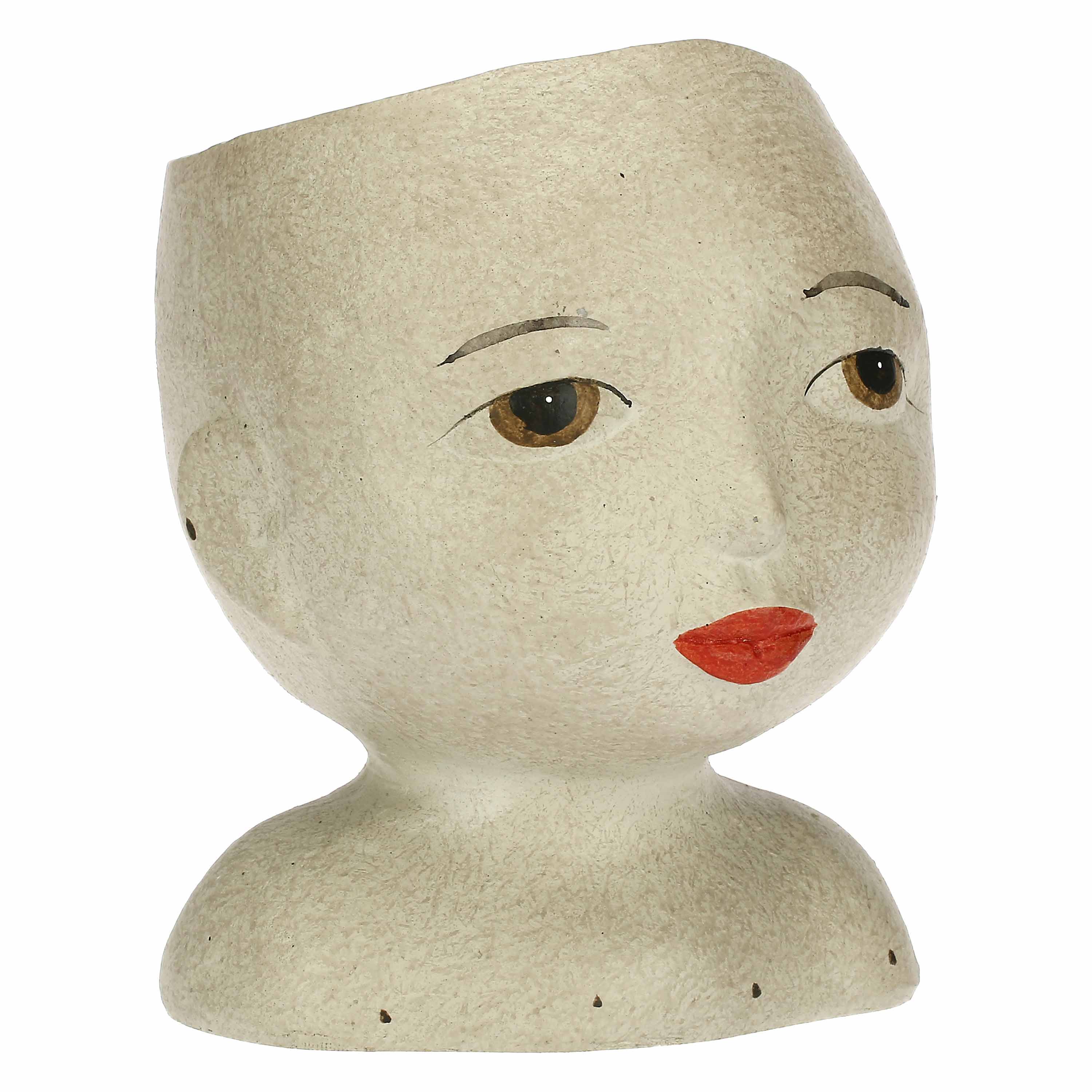 Open Eyes Cachepot, Medea - Resin, 20x18x24h cm