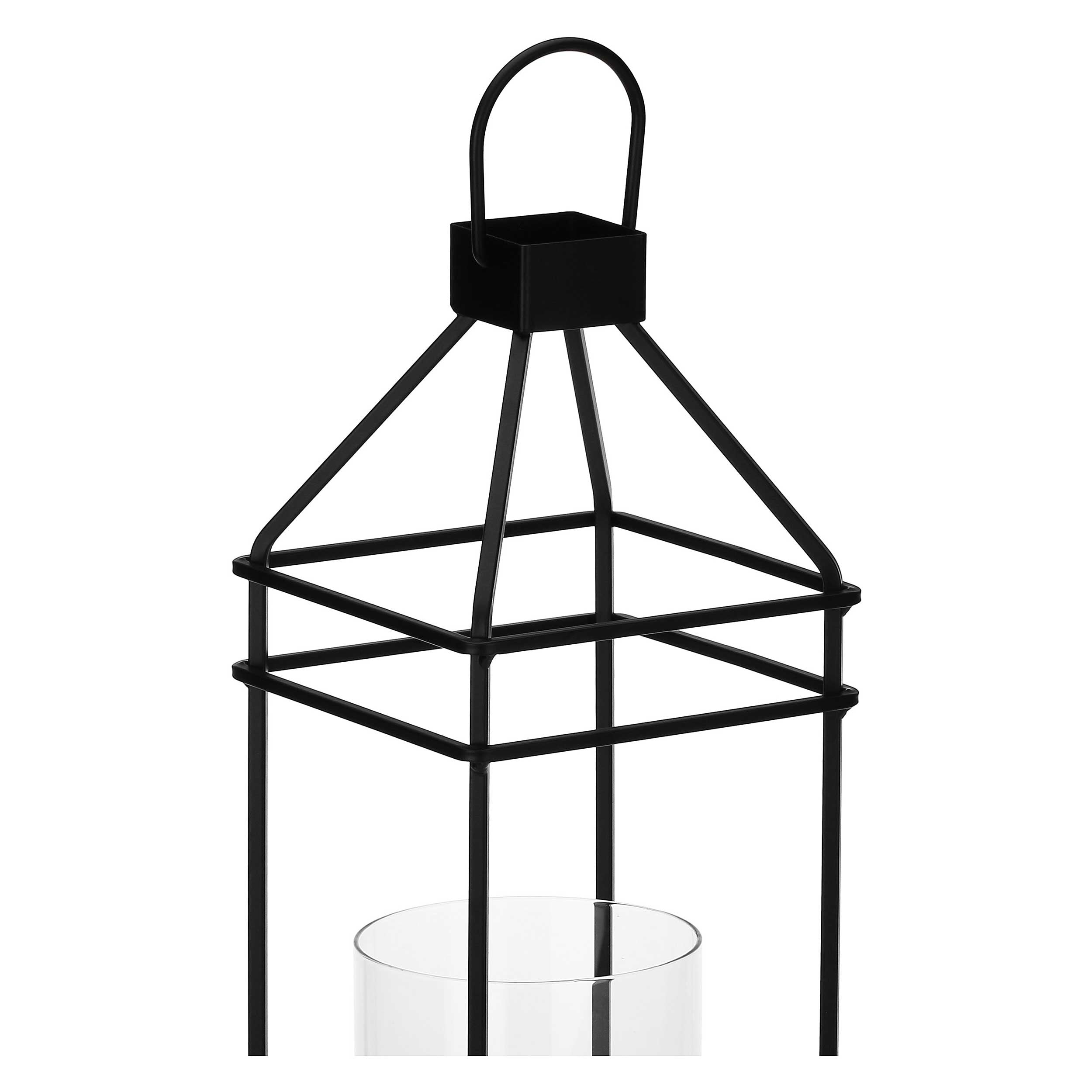 Square lantern L, Daria, 16x16x53.5h cm