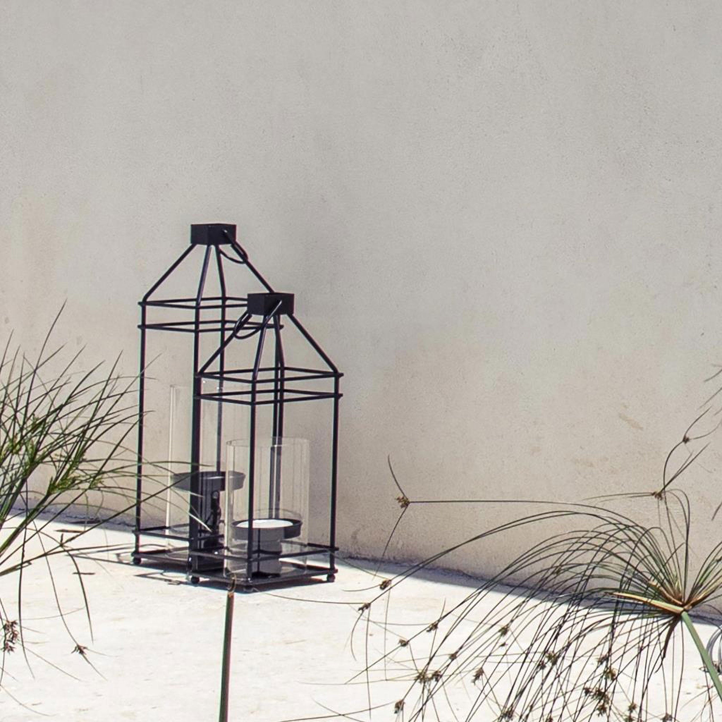 Square lantern L, Daria, 16x16x53.5h cm