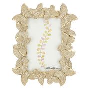 Butterfly Photo Frame, Tiguardo - Resin, Ø 10x15.5 cm