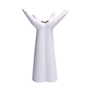Hands in the Sky Vase, Love, 21x9.8xh 33.7 cm