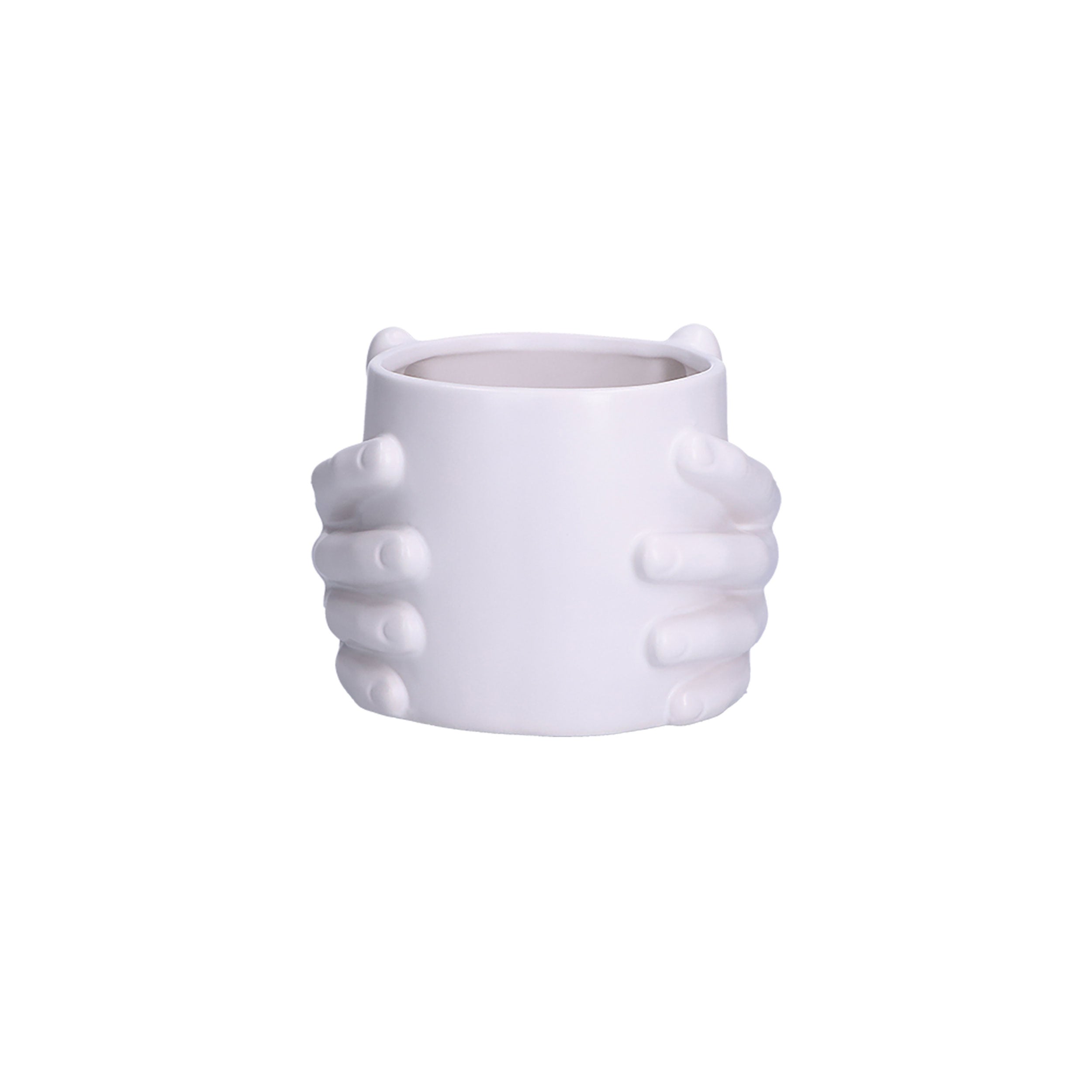Vaso Deco Pollici, Love - Ceramica, 18,5x17xh 14 cm