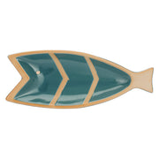 Set da 4, Piatto Pesce B, Pelagicoillogico - Gres