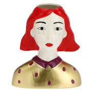 Cachepot Geri, Lecosmopolite - Ceramica 25,5x17xh21,5 cm