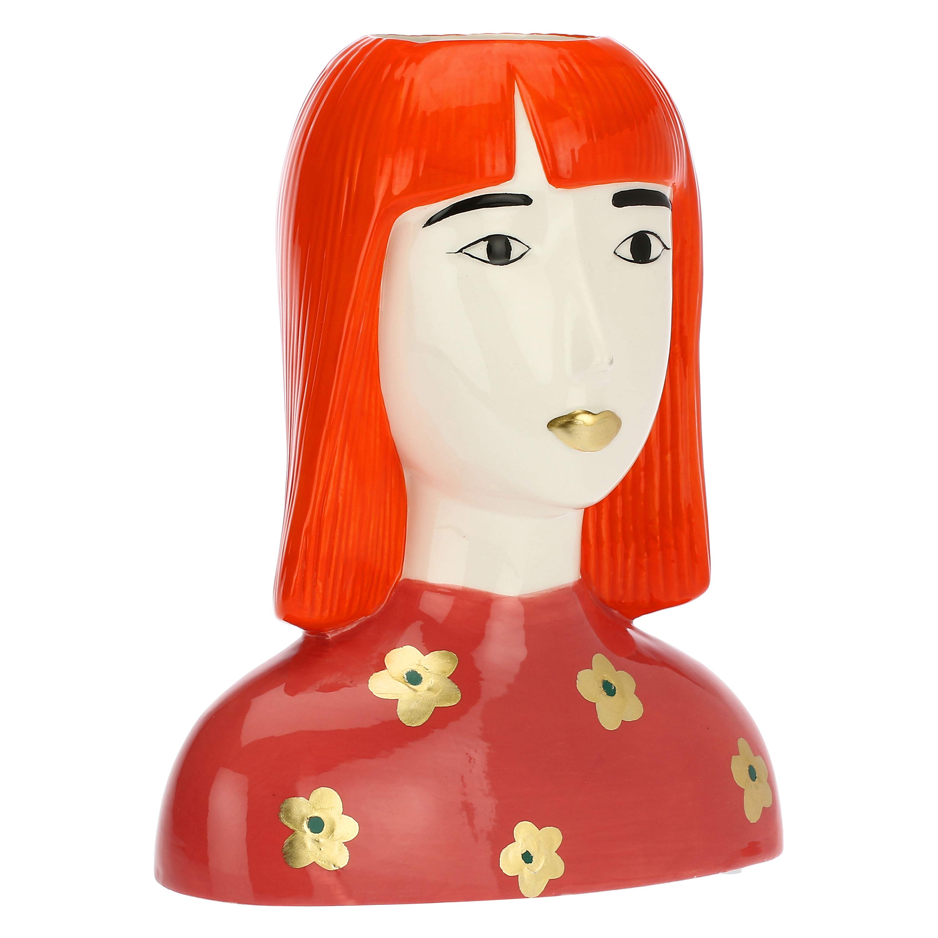 Cachepot Victoria, Lecosmopolite - Ceramic 26x13xh22 cm