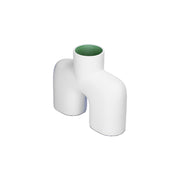 Vaso Decorativo Medio Bianco Verde, Ricercami