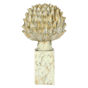 Decorazione Pigna L, Fortuna - Resina, Ø 10x30h cm