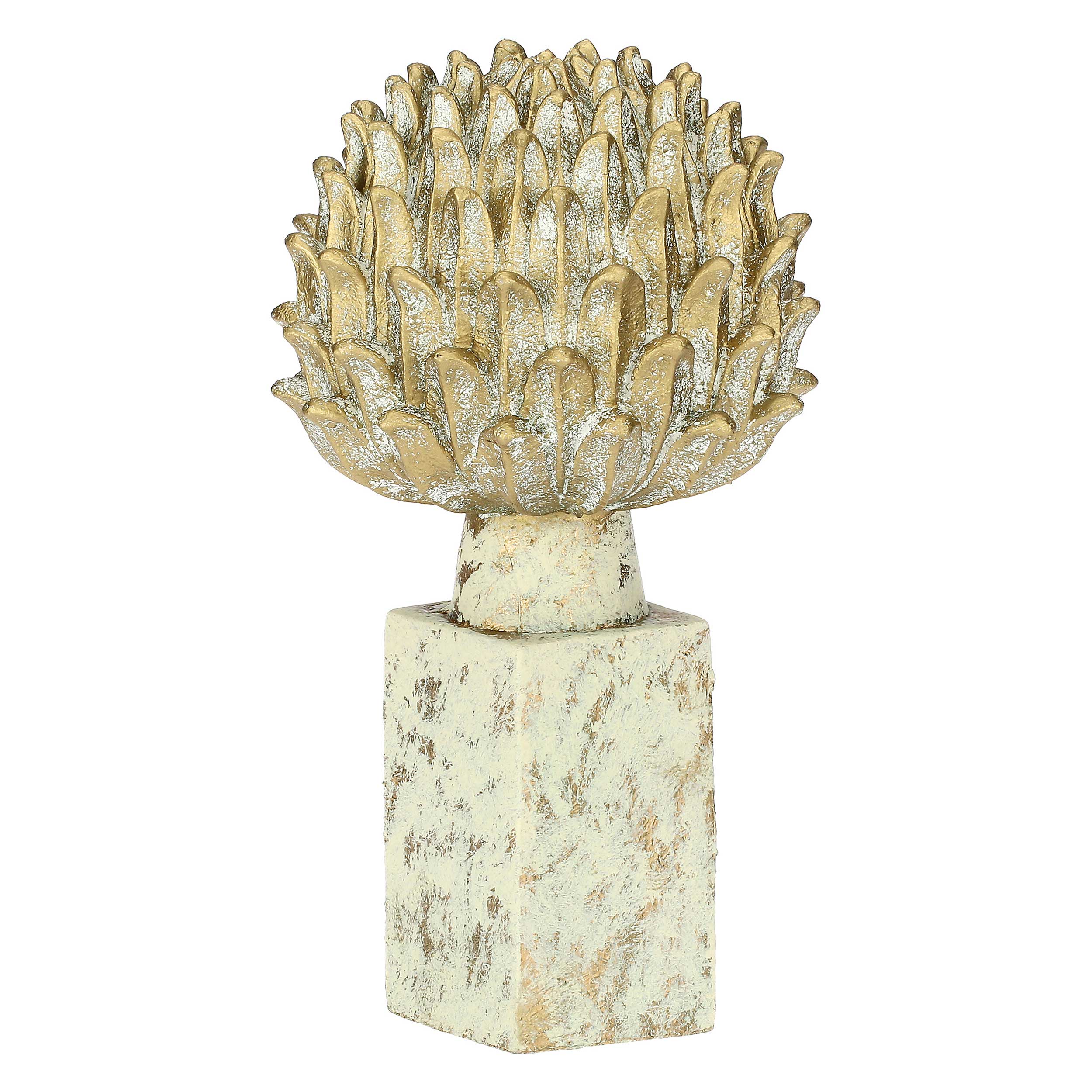 Decorazione Pigna L, Fortuna - Resina, Ø 10x30h cm