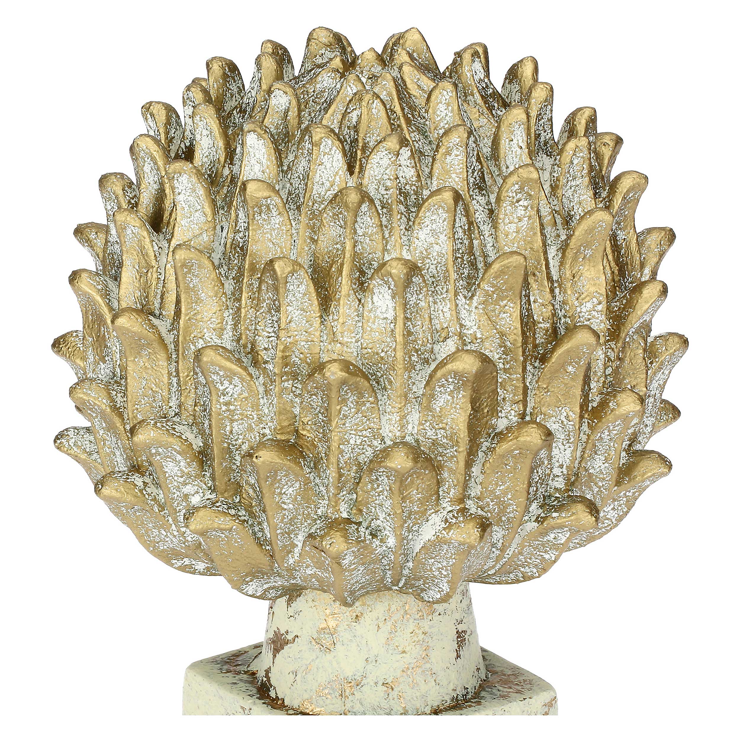 Decorazione Pigna L, Fortuna - Resina, Ø 10x30h cm