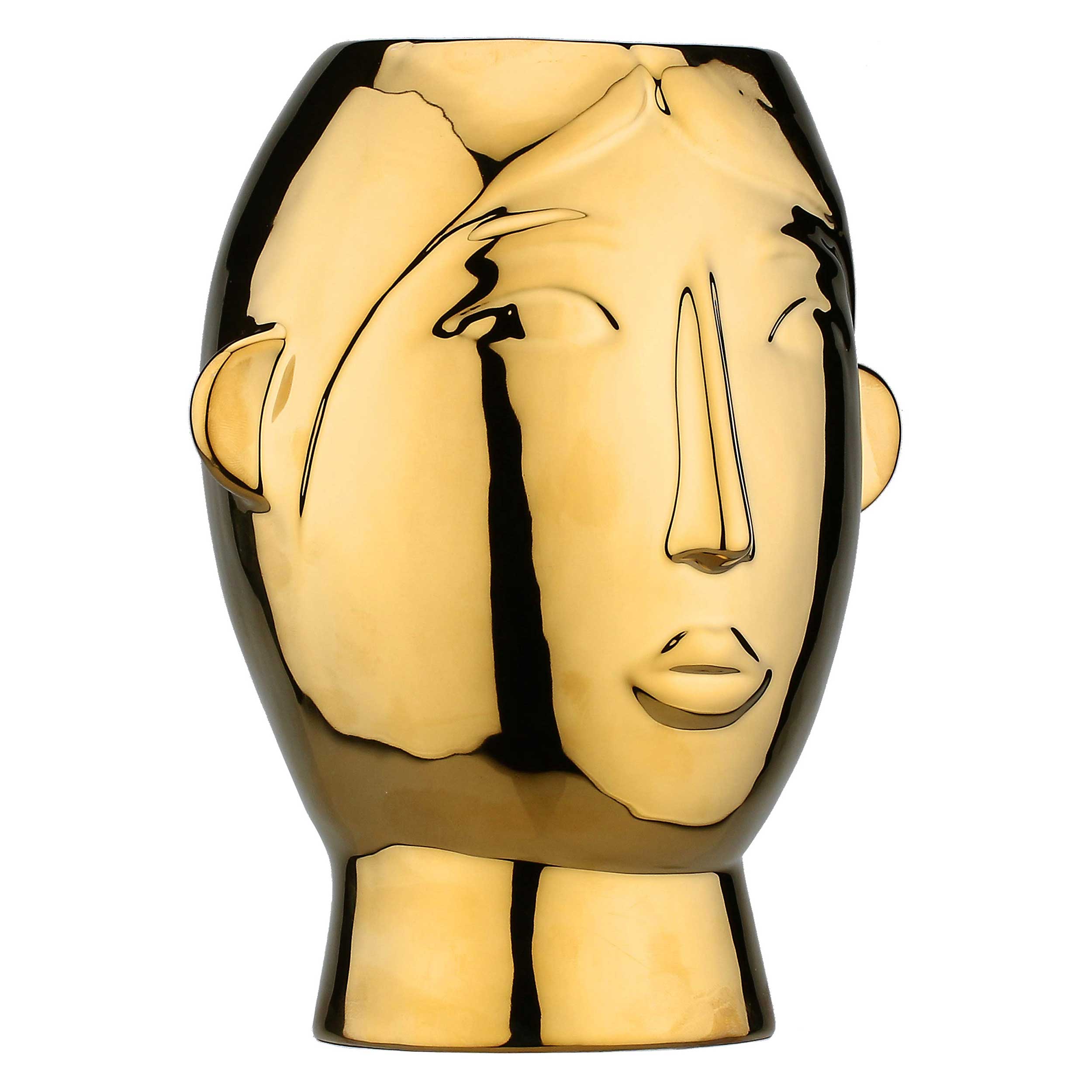 Cachepot Giuditta, Ibellerio - Ceramica, 23x16x19.5h cm