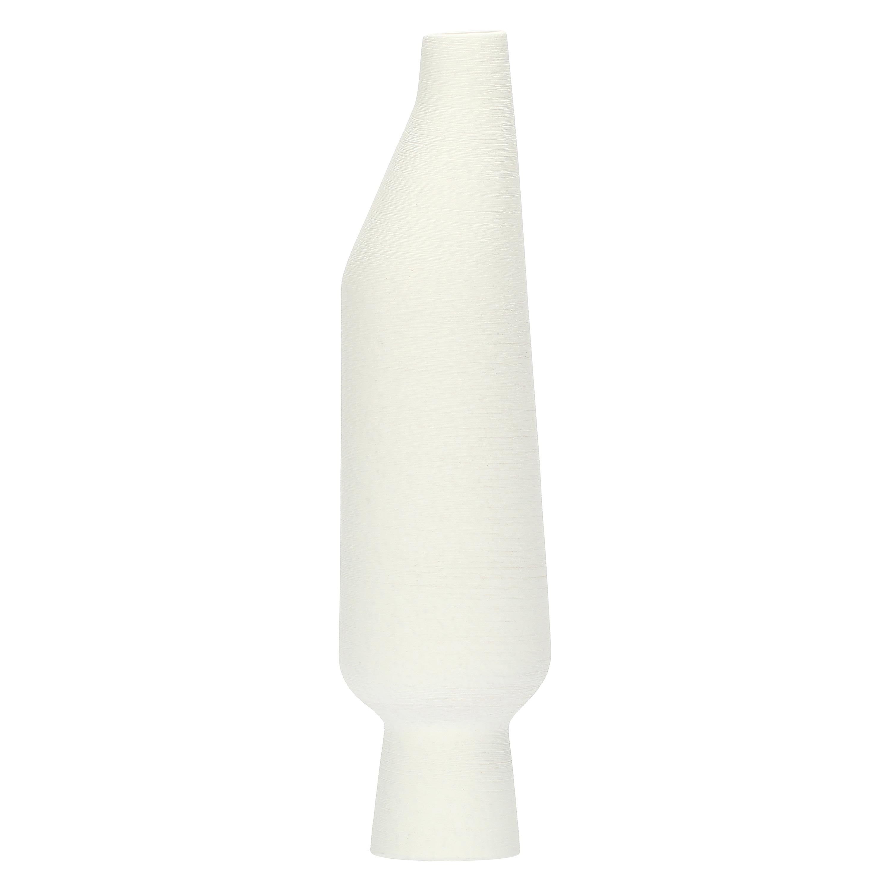 Vaso Decorativo Bianco L, Eufemia
