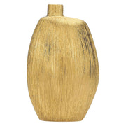 Vaso Decorativo M Oro, Ermacora - Ceramica, Ø 10x30h cm