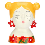 Lina Vase, Lebelleragazze - Ceramic - 17.8x13.2x21cm