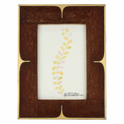 Petali Portafoto, Miranda - Legno Riciclato E Metallo, 16,5x1x21,5h cm