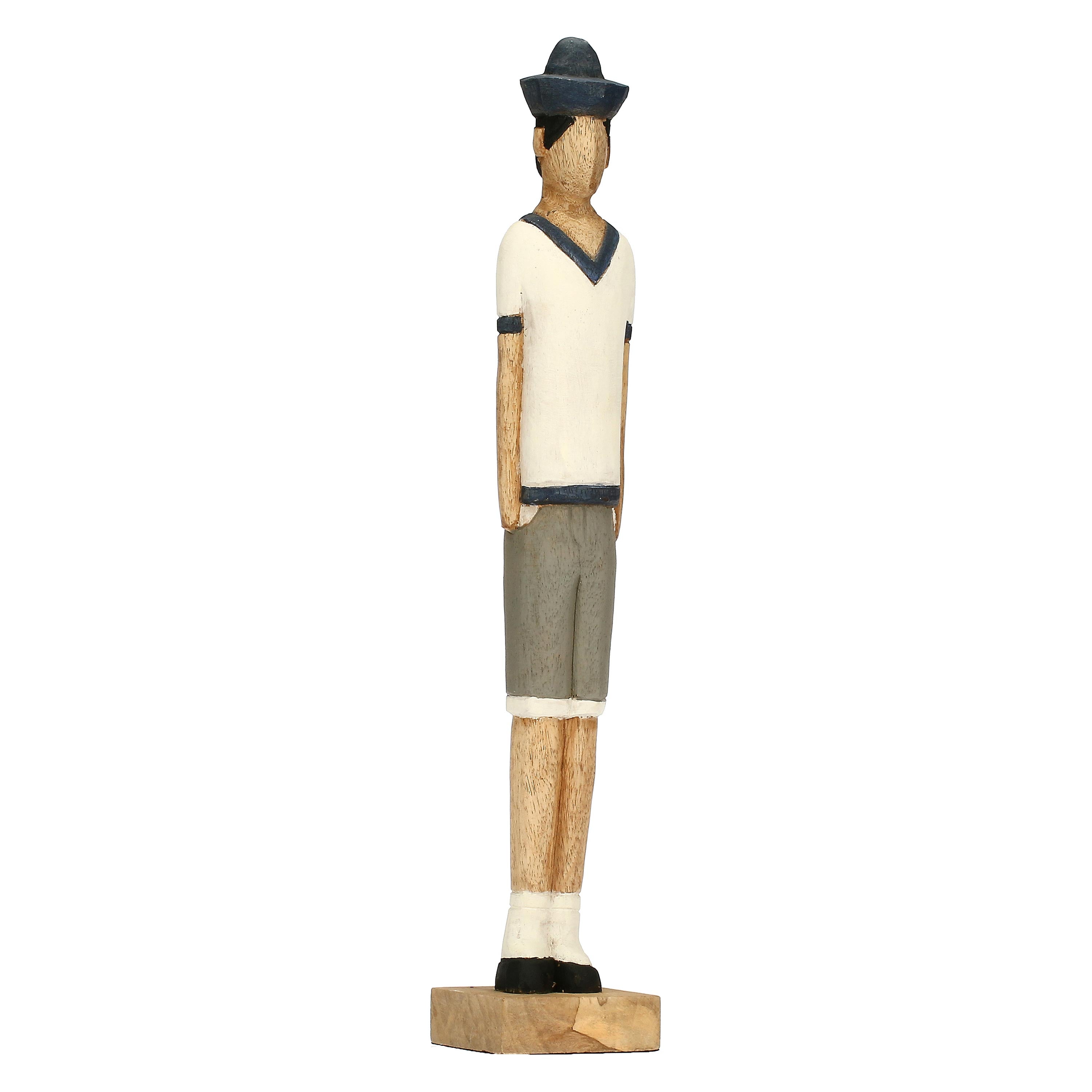 Lui, Marina_Retti - Legno Di Mango, 25x8,5x16h cm