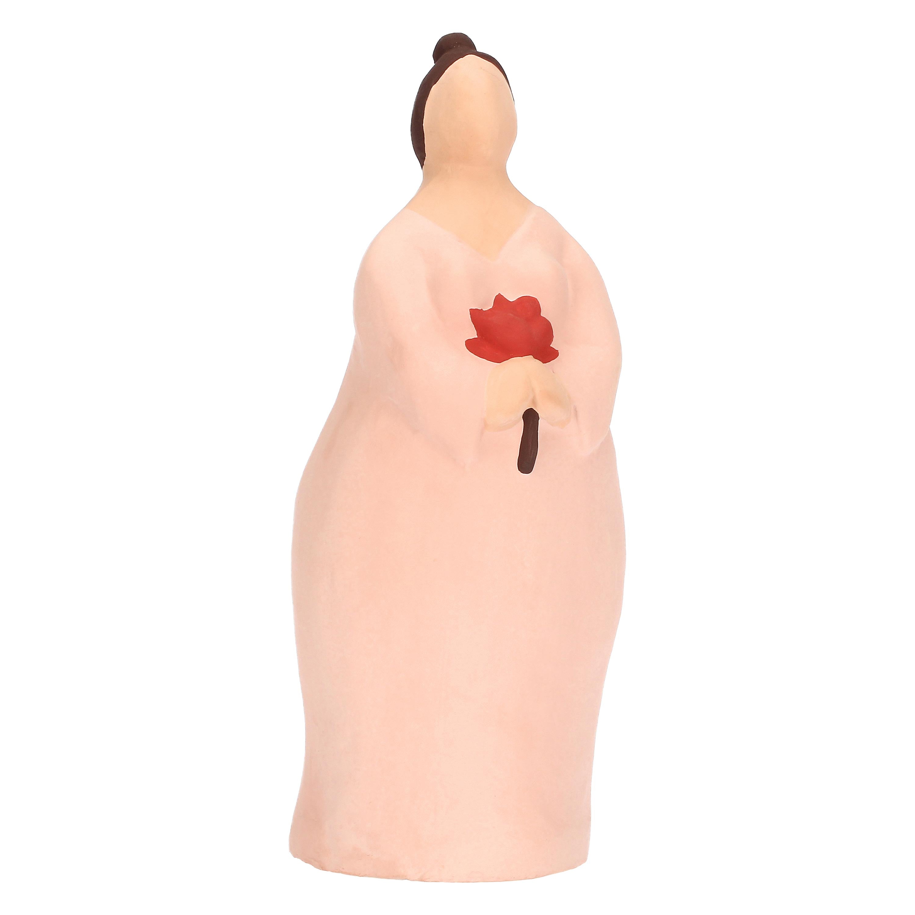 Fiore, Maiamanivuote - Terracotta, 10x10x26,5h cm