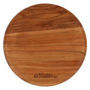 Vassoio Rotondo In Acacia, Nonperilmiele - Legno di Acacia, 25x25x1,5h cm