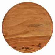 Vassoio Rotondo In Acacia, Nonperilmiele - Legno di Acacia, 36x36x1,5h cm