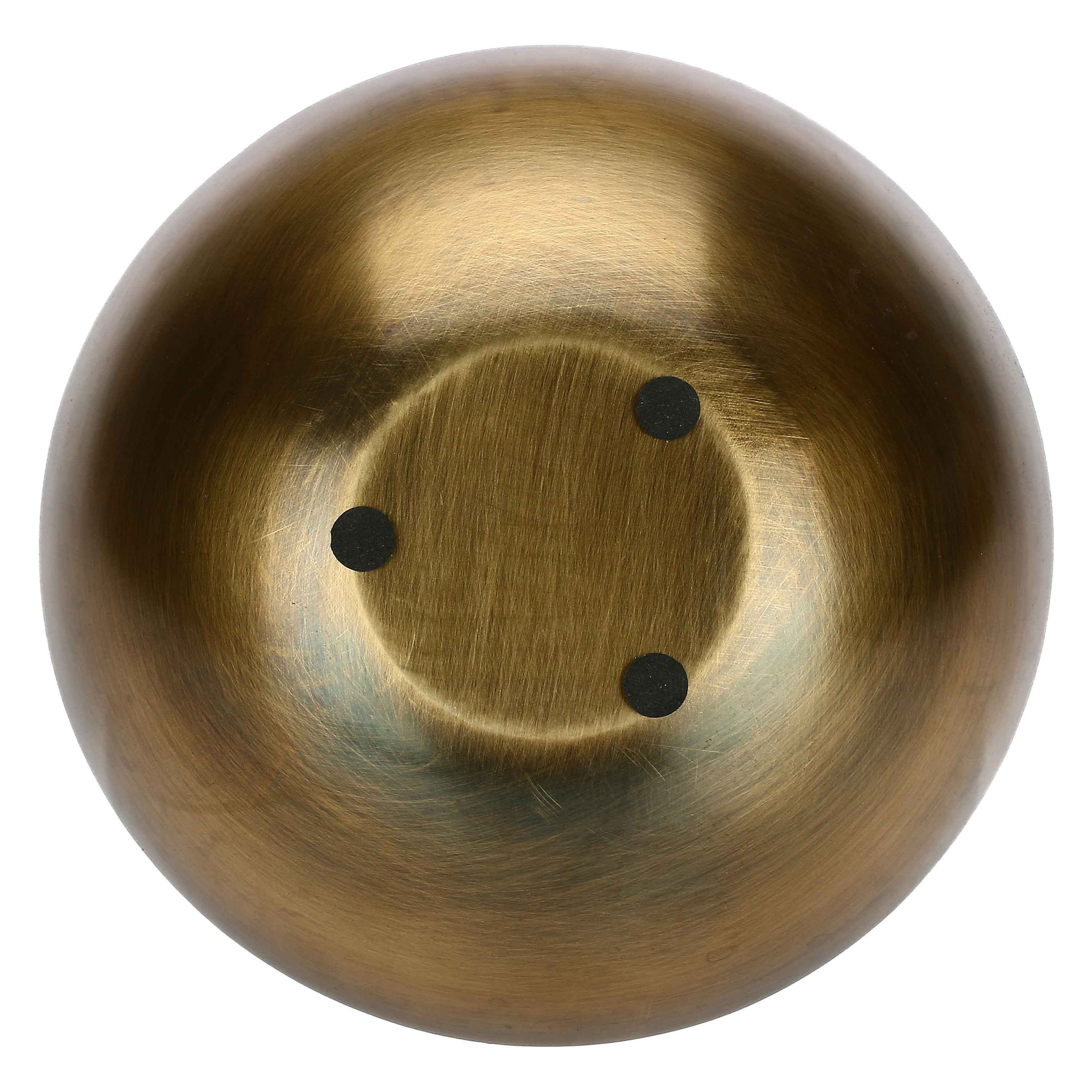 Metal Bowl M, Nonperte, 20x20x8.5h cm