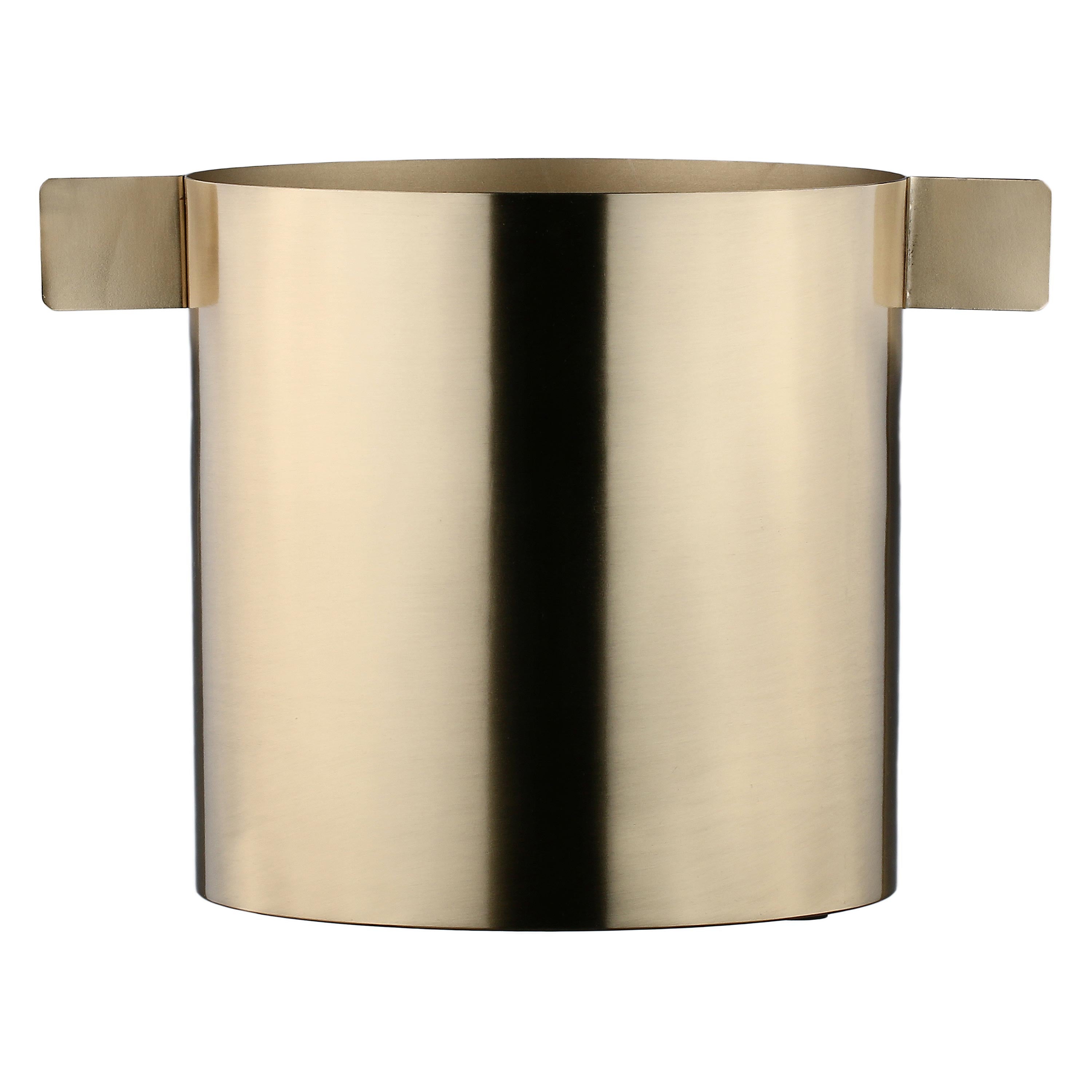 Cachepot In Metallo xl, Terra - Metallo, 34,5x24x24h cm