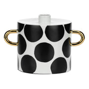 Vaso Manici Oro Maxi, Guardacheeblu - Porcellana, 17x17x19h cm