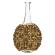 Fiaschetta Alta, Fischiperfiaschi - Vetro E Corda, 17x17x19h cm