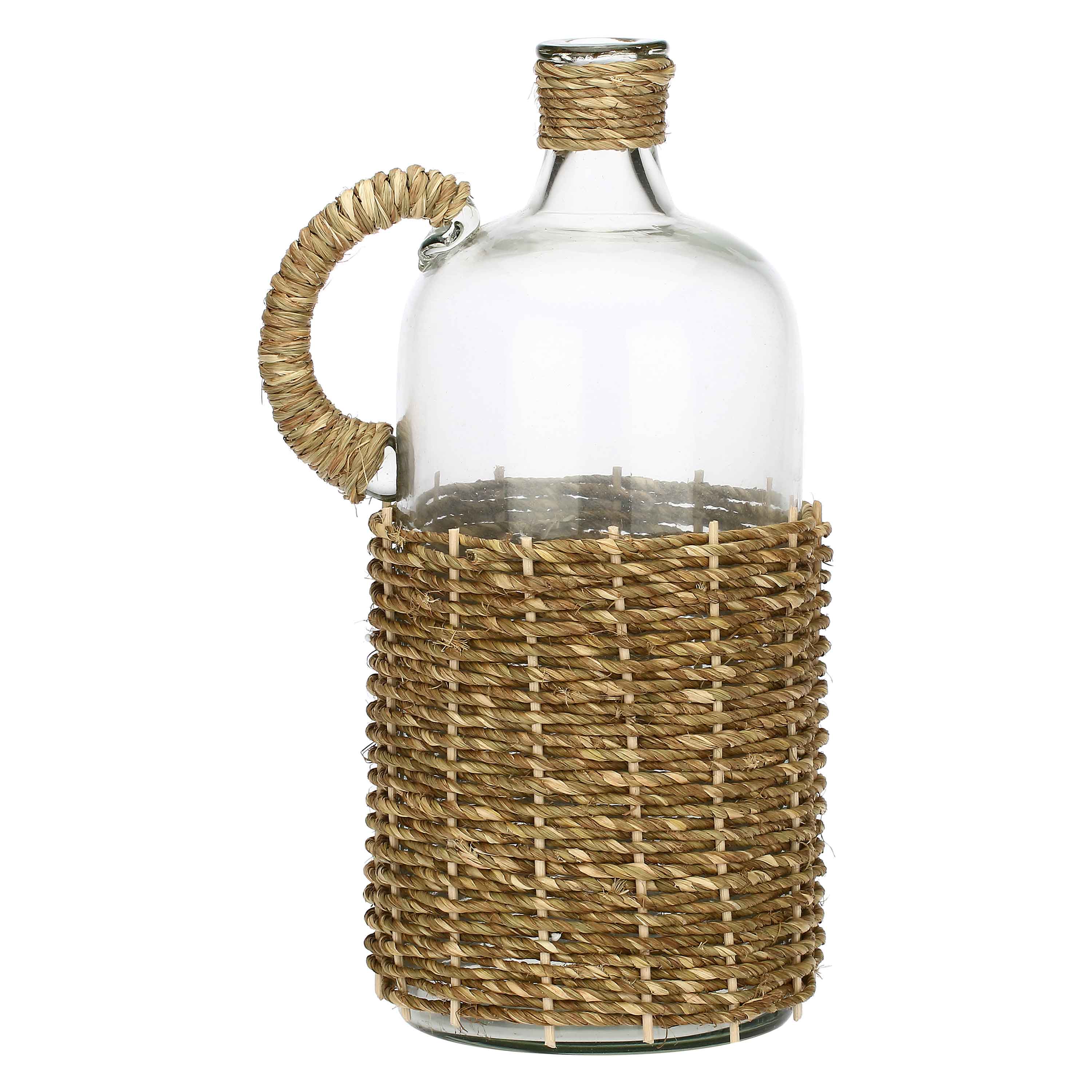 Fiasco Alto, Fischiperfiaschi - Vetro E Corda, 17x17x19h cm