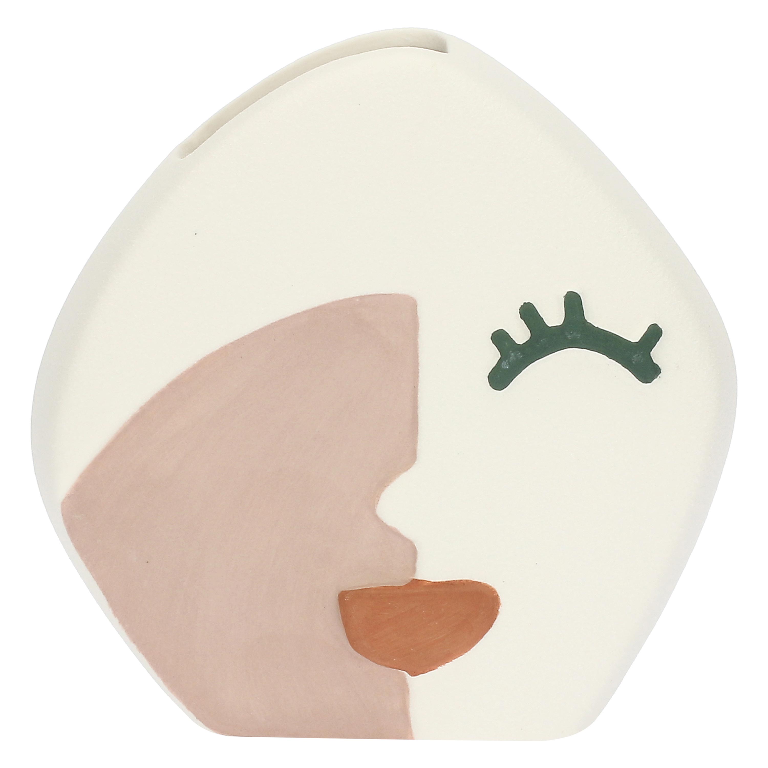 I smile, I'm done with this vase