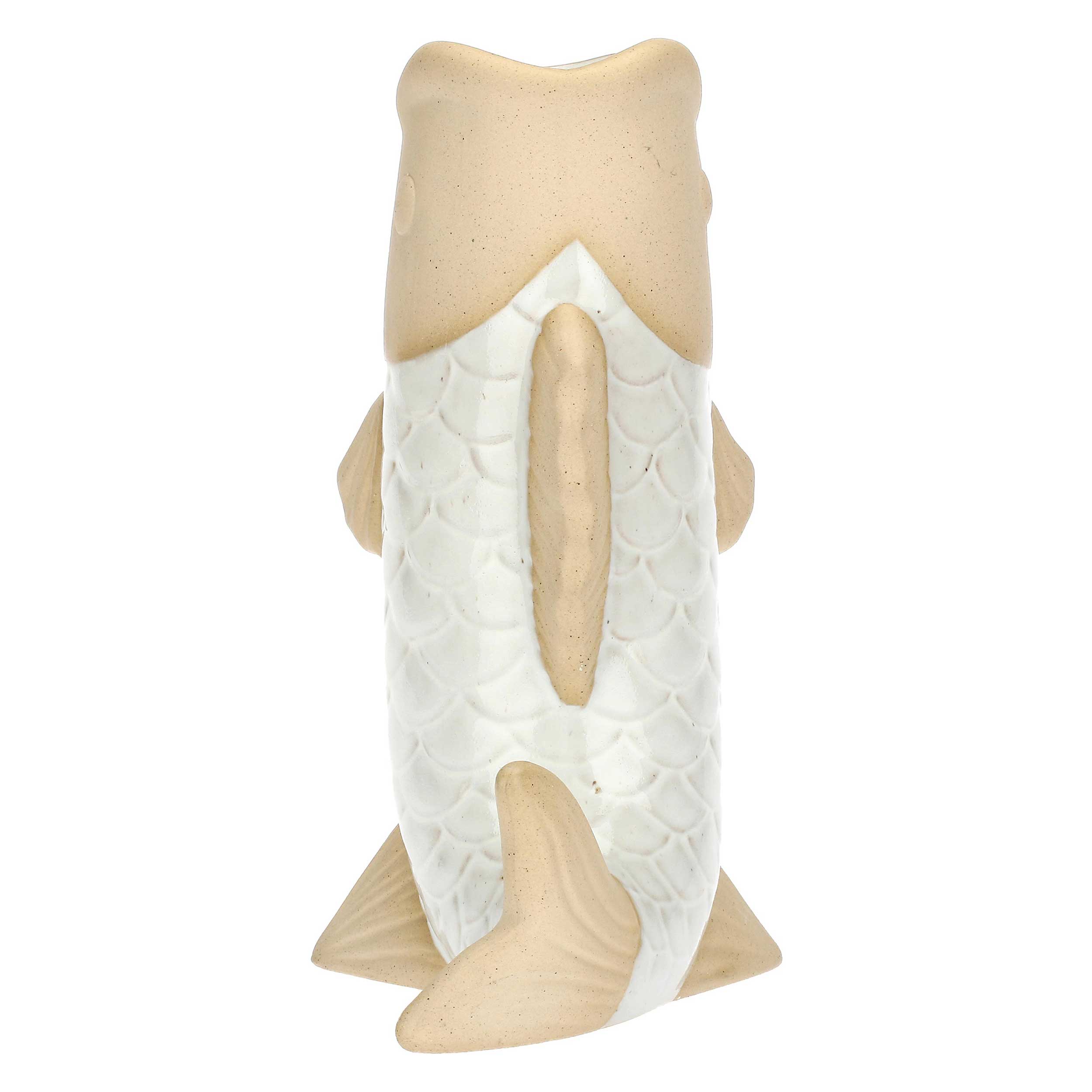 Fish Vase - Decorative Vase for Home and Garden, Handcrafted Ceramic Design