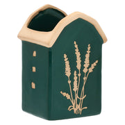 Cachepot Verde M, Dicasa - Gres, 18x18x40h cm