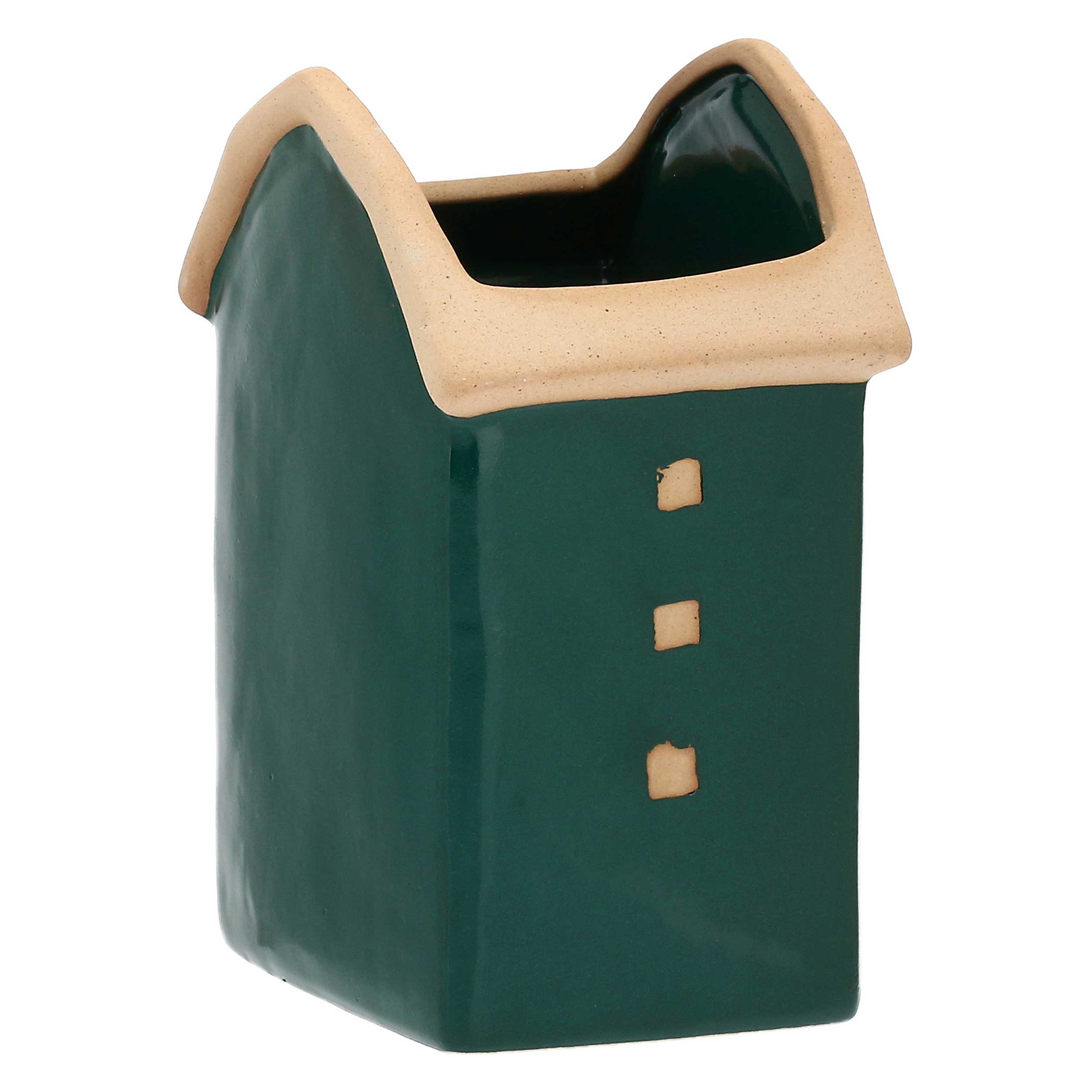 Cachepot M, Dicasa - Gres, 18x18x40h cm