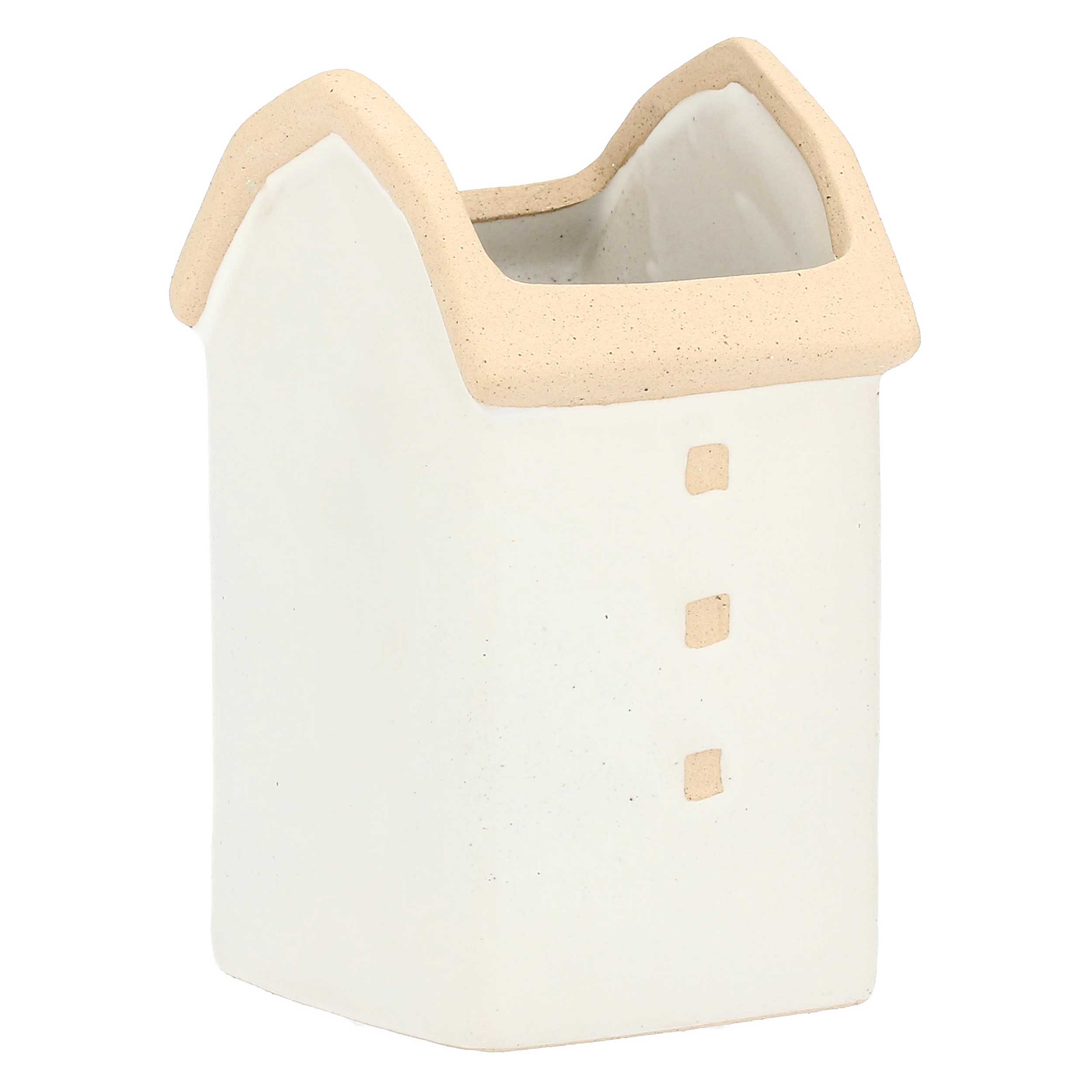 Cachepot M, Dicasa - Gres, 18x18x40h cm