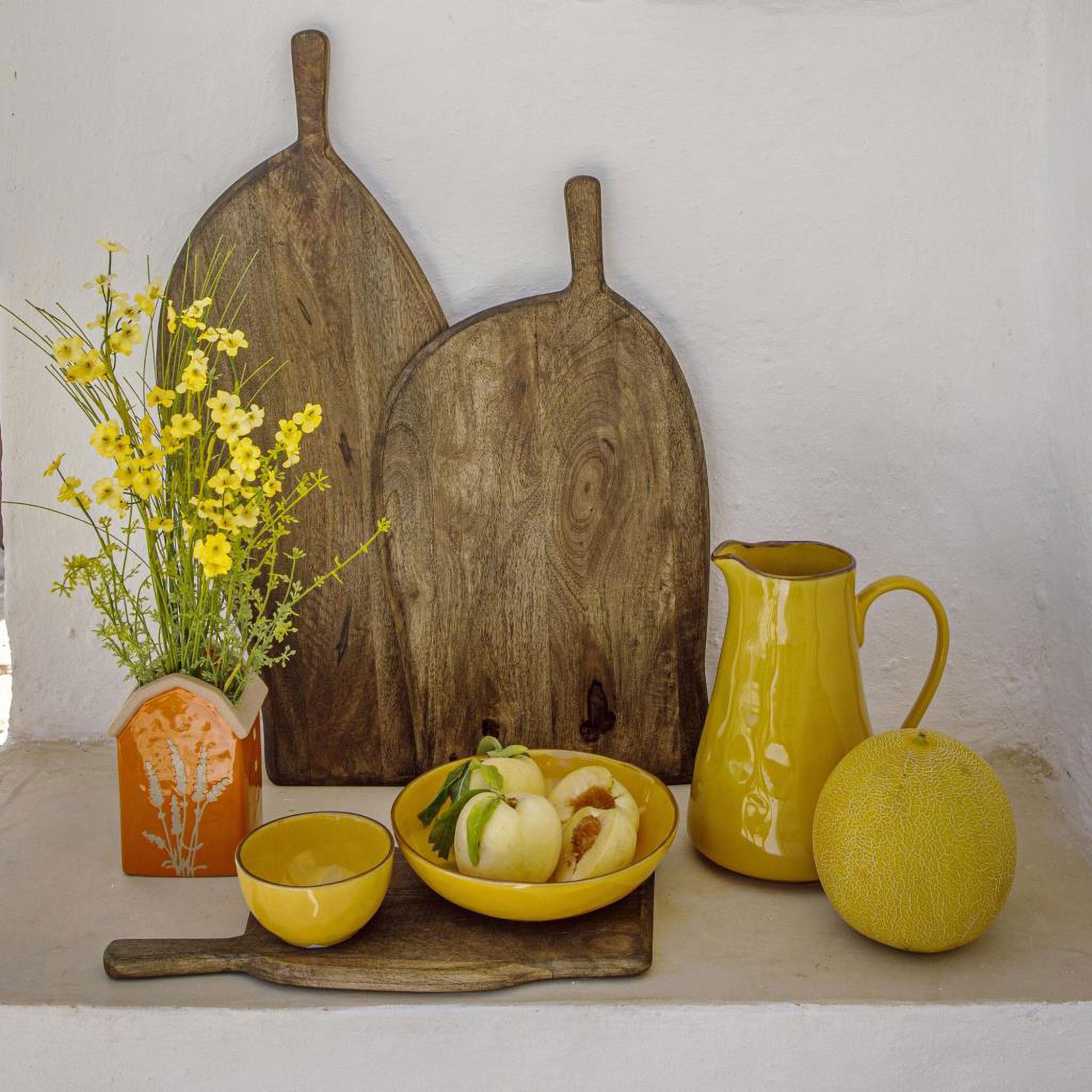 Cachepot M, Dicasa - Gres, 18x18x40h cm