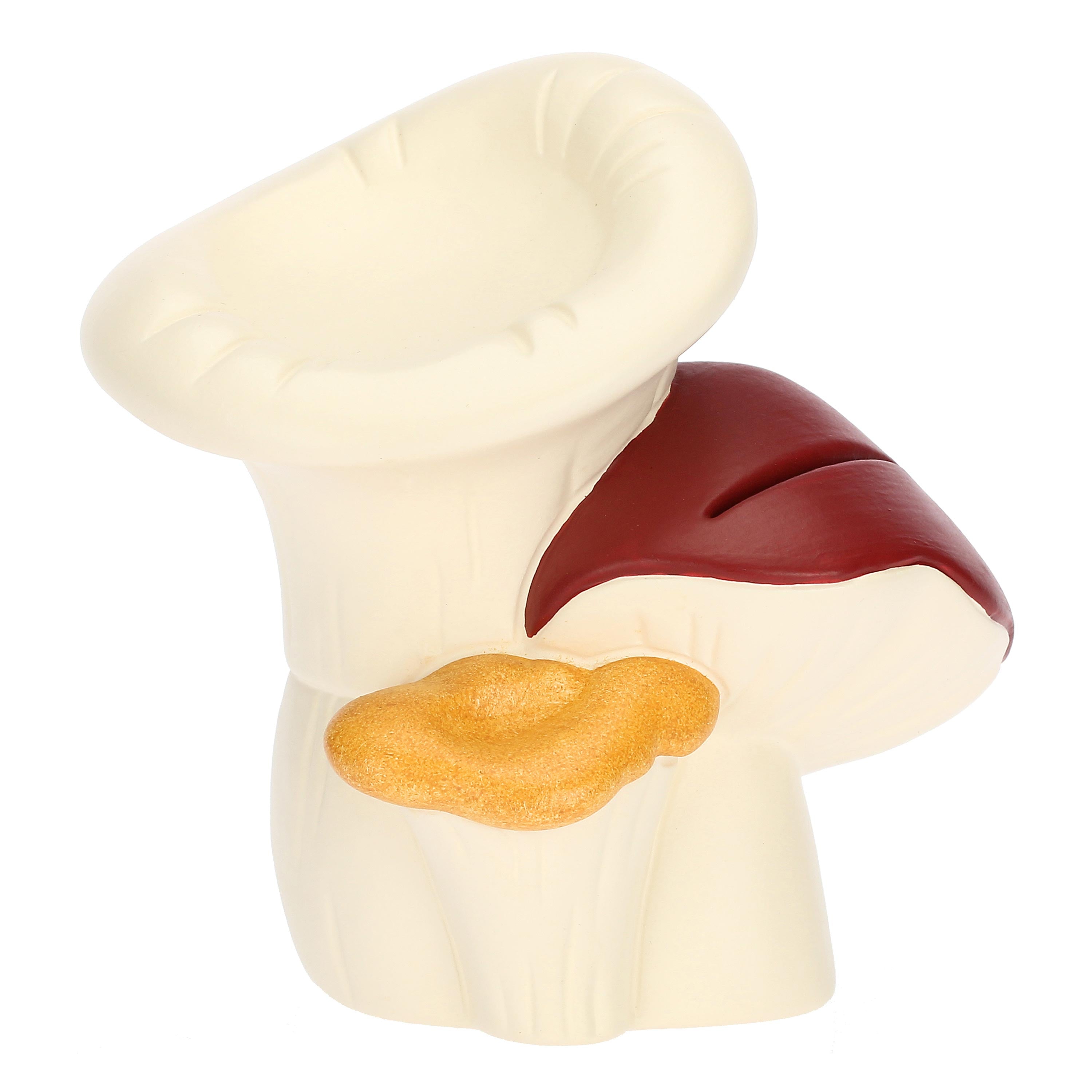 Segnaposto, Accademiachampignon - Ceramica, 9,9x7,1x10 cm h