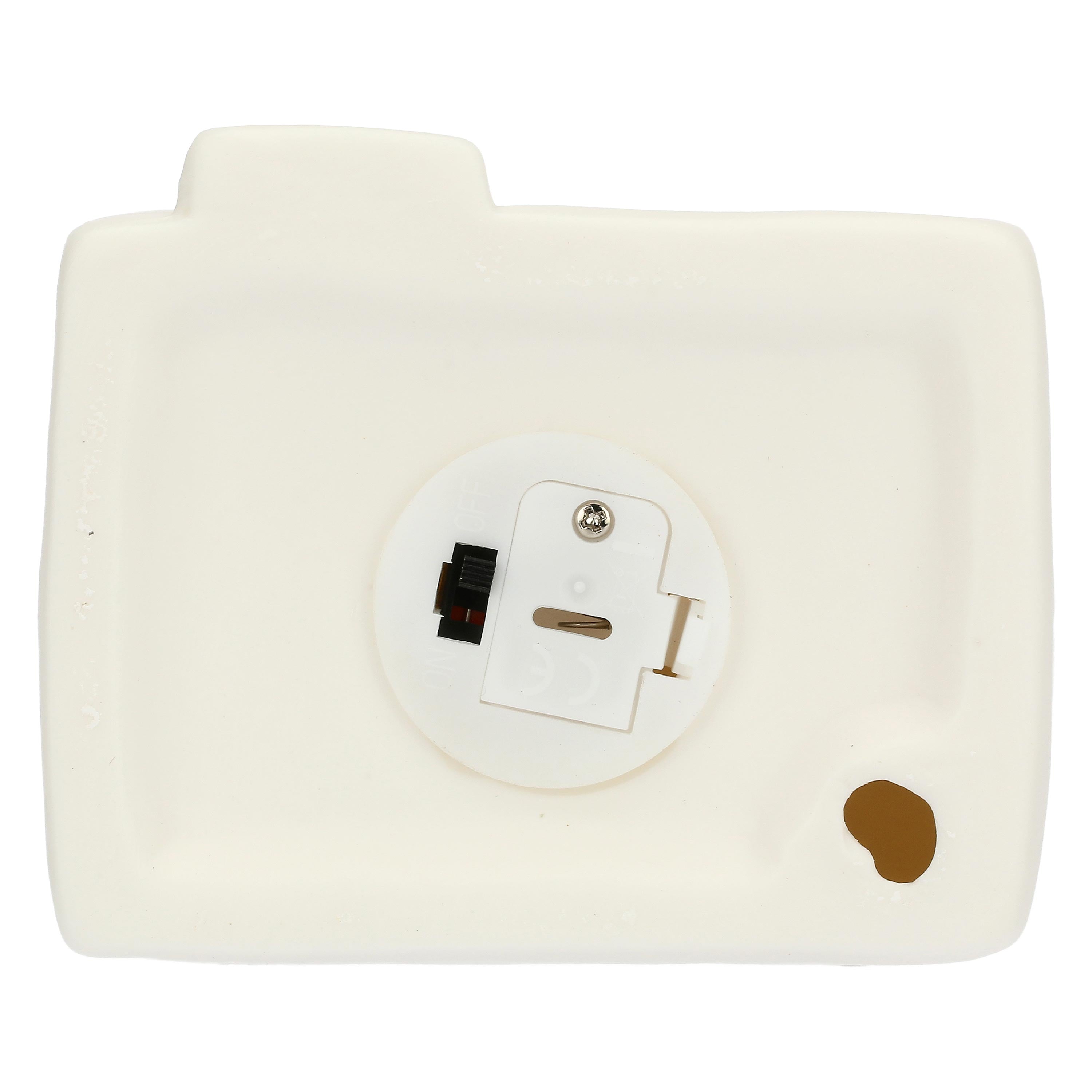 Set da 4, Casetta Led media rossa, Nelvillaggiocasetta