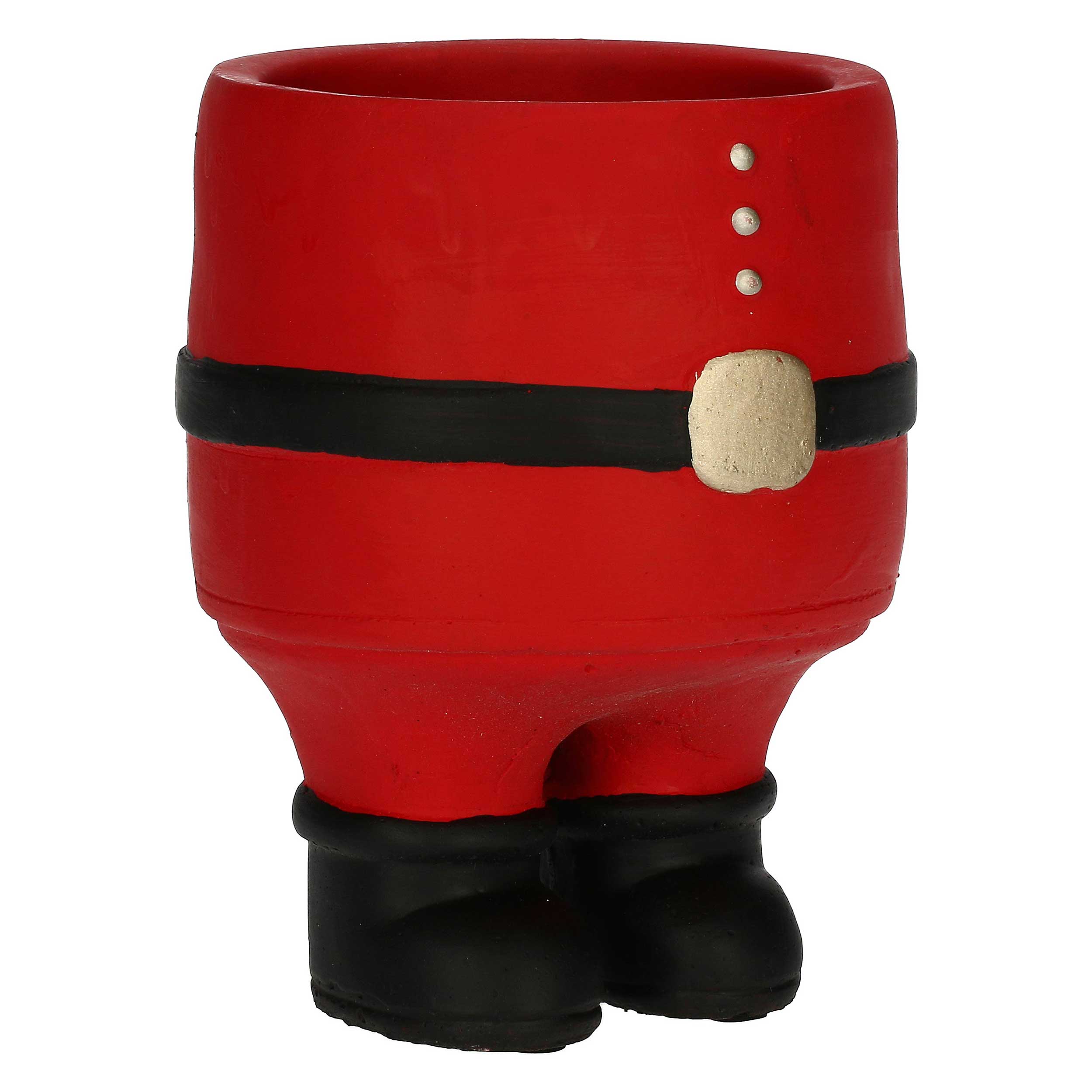 Cachepot S, Sonpanzone - Resina cementizia, ø 11 cm x16 cm h