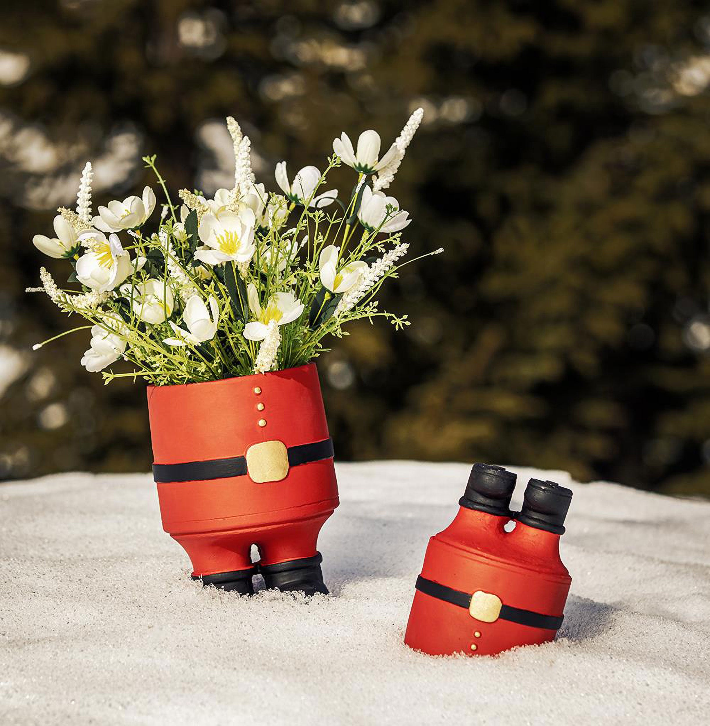 Cachepot S, Sonpanzone - Resina cementizia, ø 11 cm x16 cm h