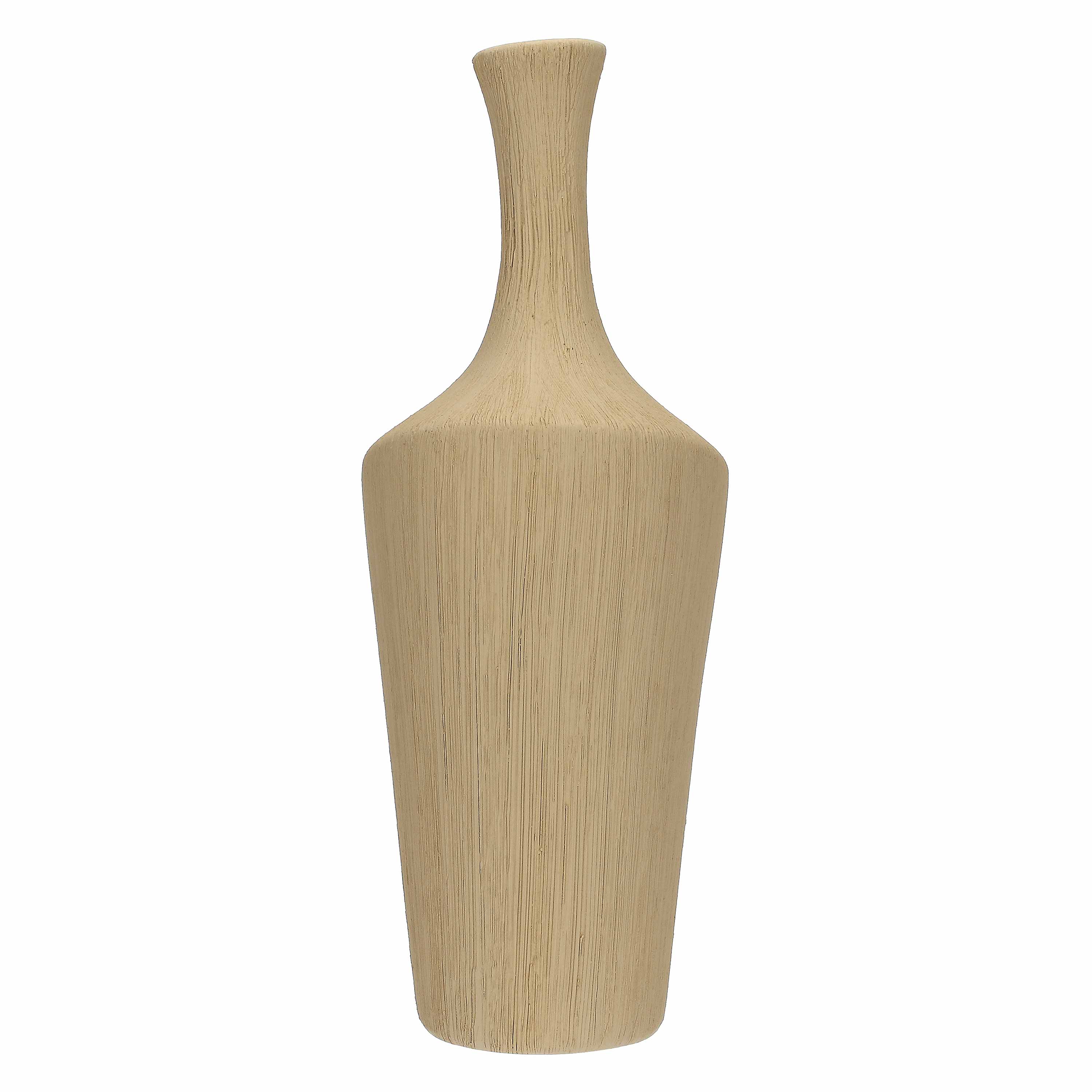 Vaso Decorativo Tortora, Seistortotu - Ceramica, 13x14x33 cm h