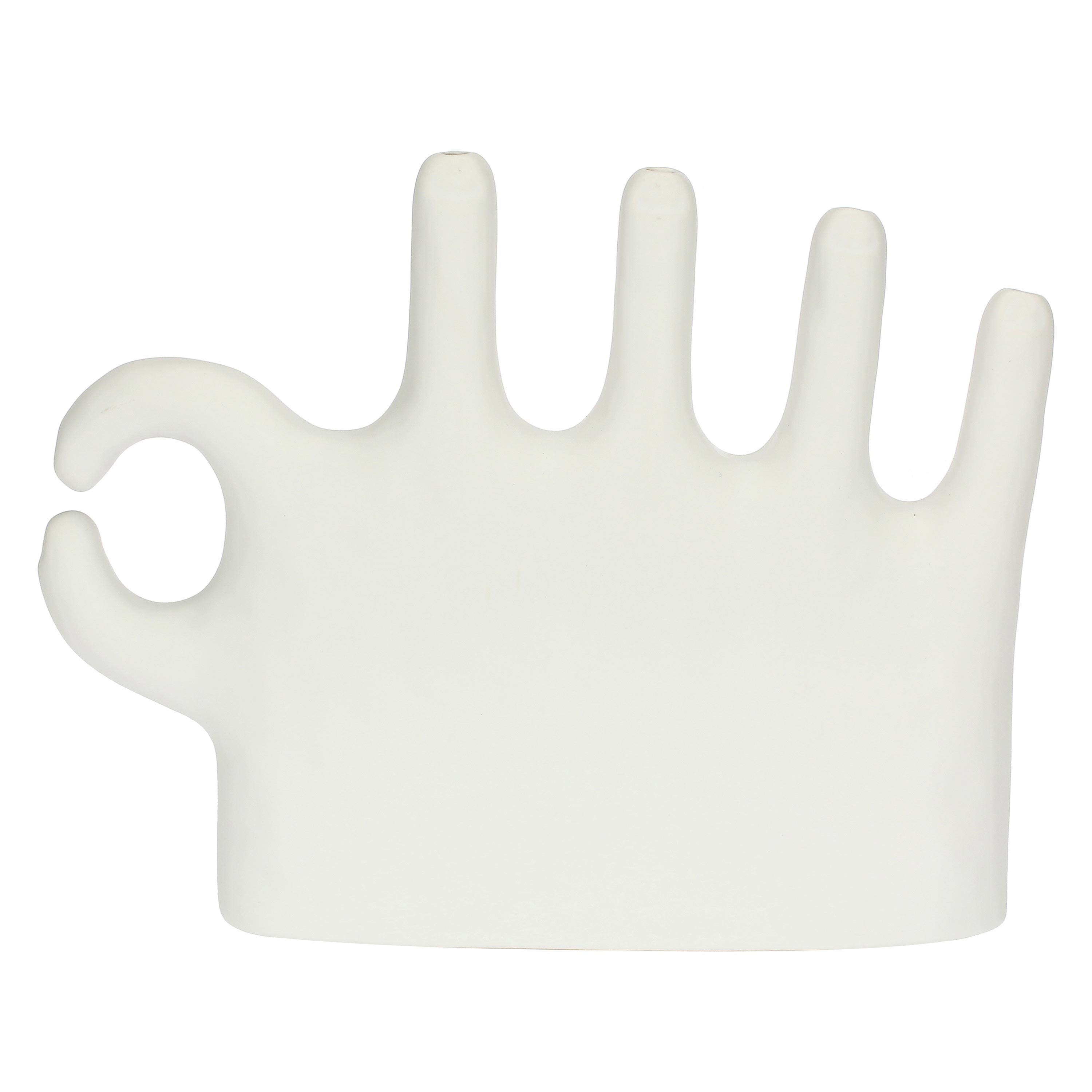 Vaso Ok Bassa, Qualamano - Gres, 24,2x5x19cm