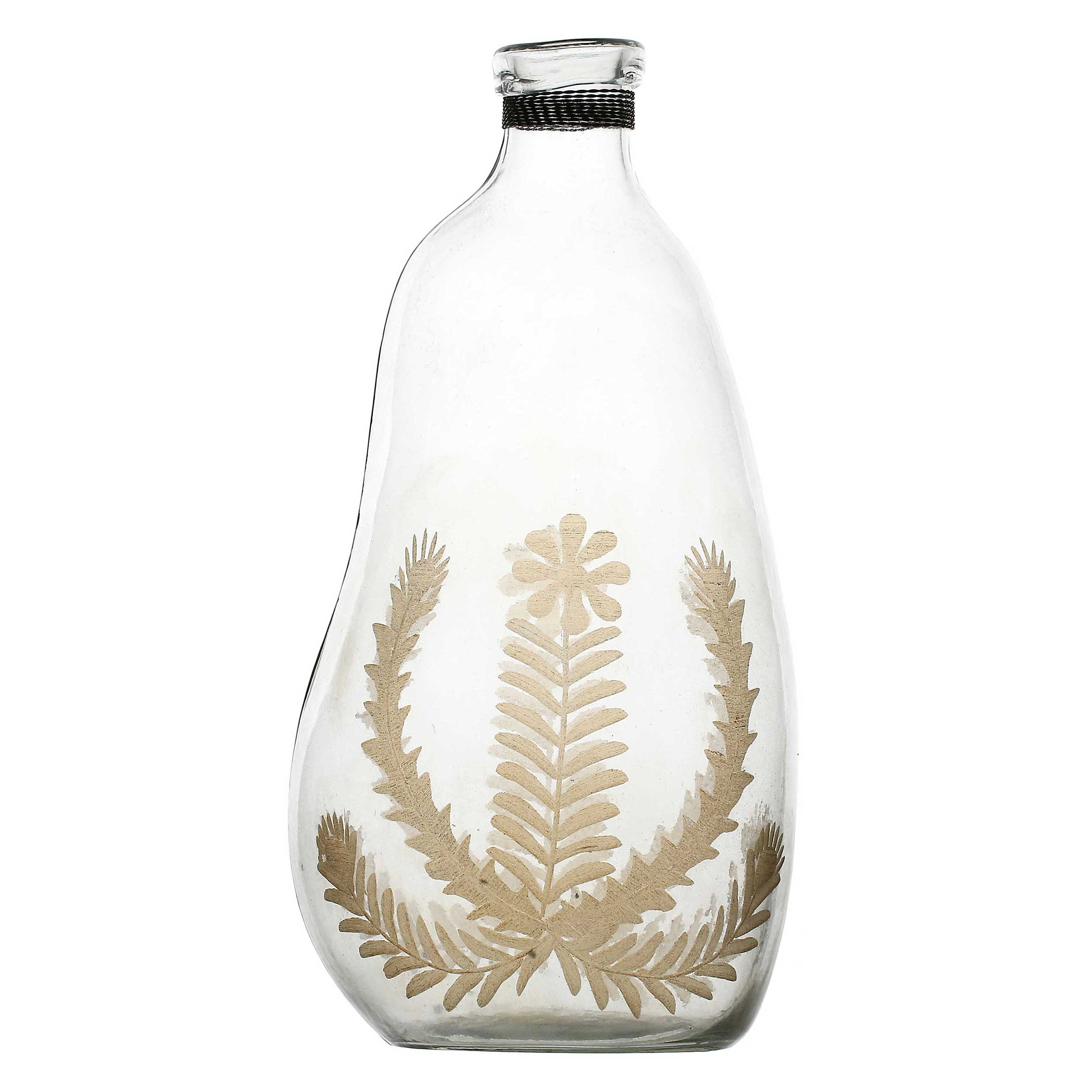 Vaso Medio, Giardinodivetro - Vetro, 17x19x40 cm