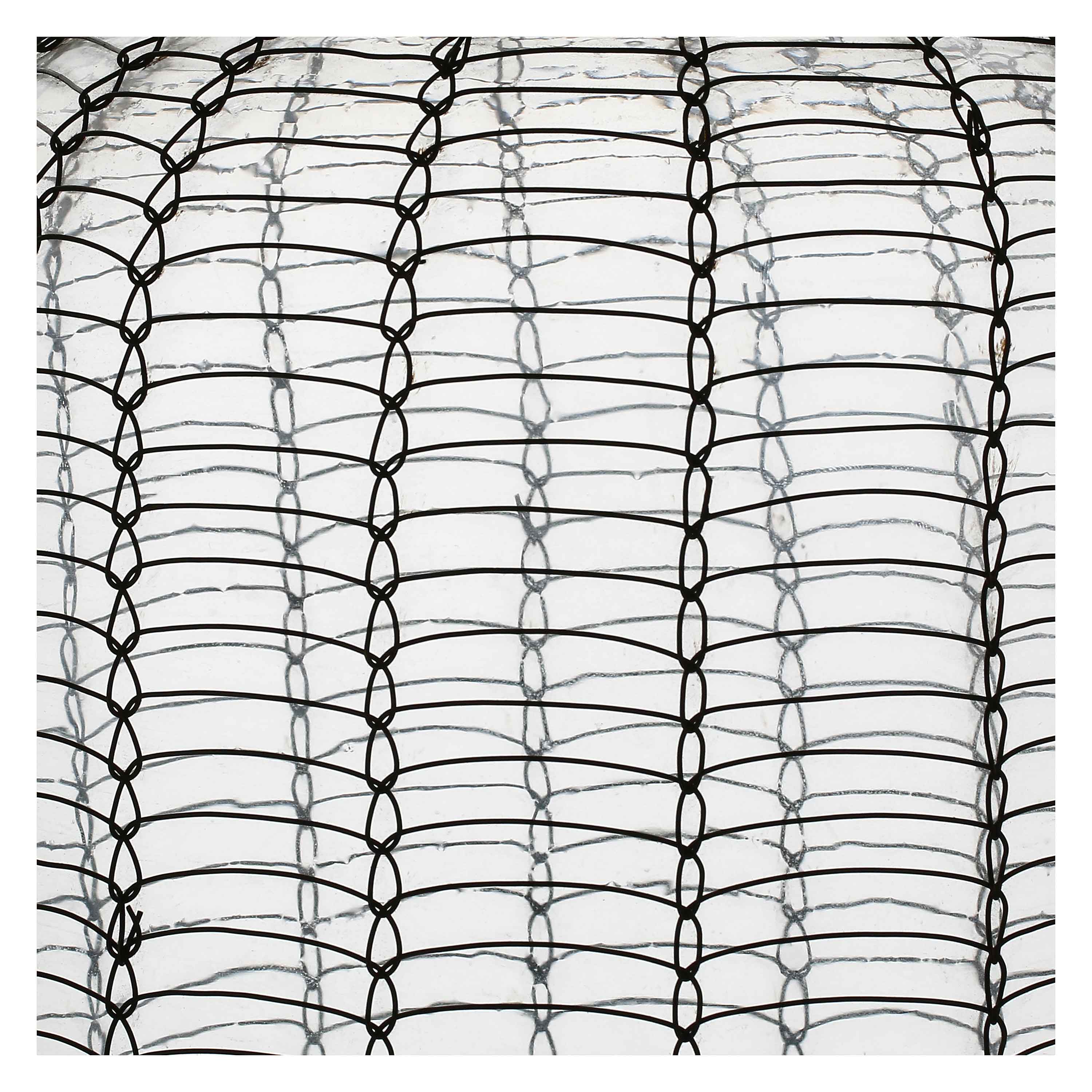 Vaso Alto, Sgabbiami - Vetro E Metallo, 18x18x39