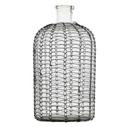 Vaso Basso, Sgabbiami - Vetro E Metallo, 13x13x26